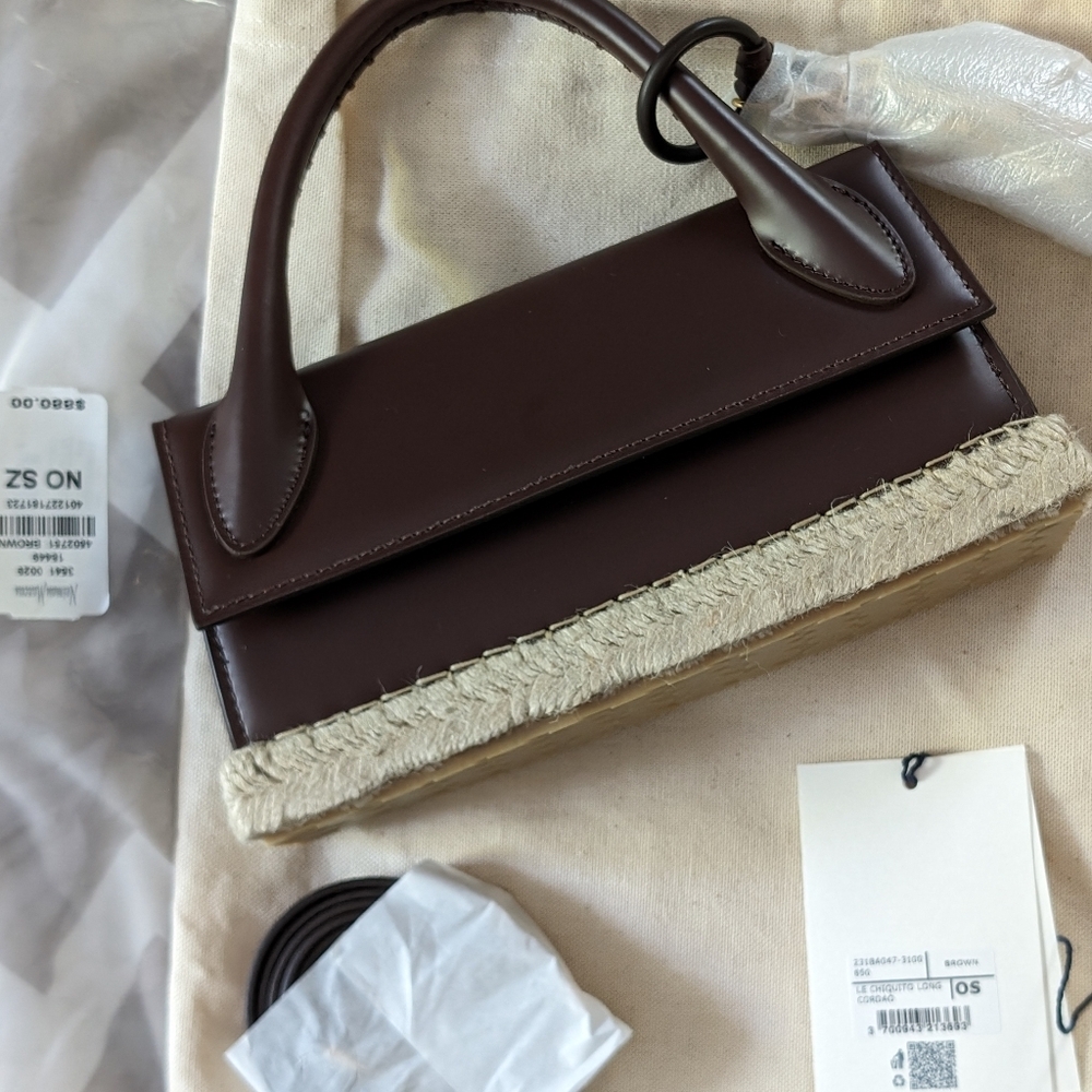 Jacquemus le Chiquita cordao long brown